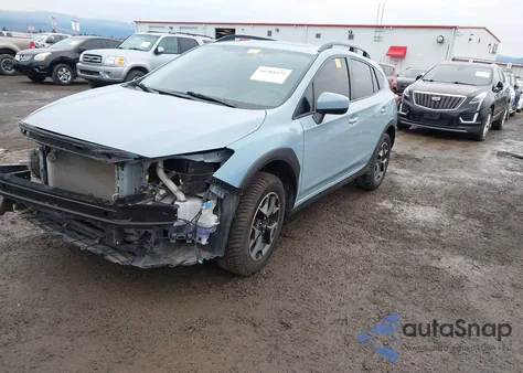 2020 Subaru Crosstrek Premium from USA, damaged, VIN JF2GTAEC7L8242399